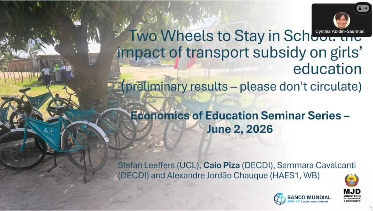Economics of Education Seminar Series 10