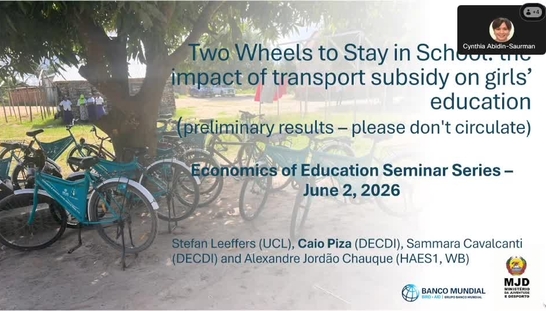 Economics of Education Seminar Series 10