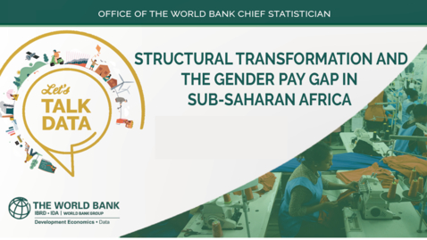 Thumbnail for entry LET'S TALK DATA | Structural transformation and the gender pay gap in Sub-Saharan Africa