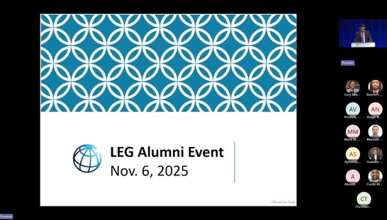LEG Alumni Event | November 6, 2025