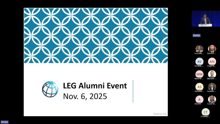 LEG Alumni Event | November 6, 2025