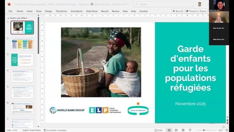 Thumbnail for Childcare for Refugee Populations