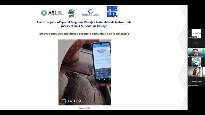 ASL Webinar: English Interpretation - Innovation for the monitoring of fisheries in the Amazon region