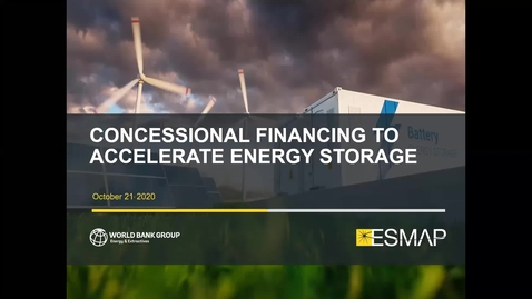 Thumbnail for entry 1st Session WBank_Energy Storage Academy