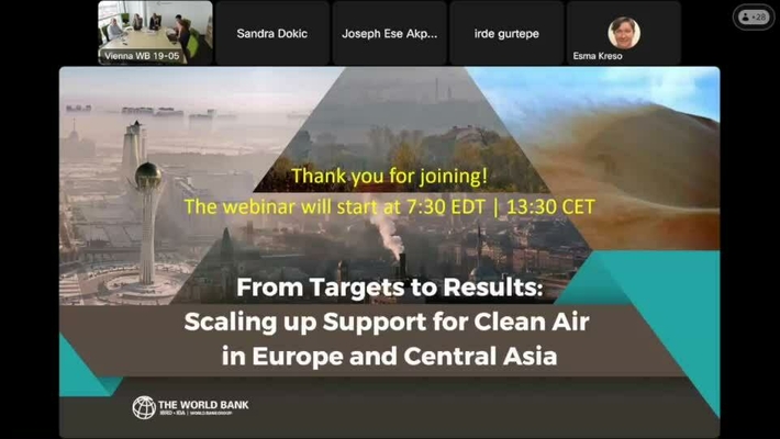 Scaling up Support for Clean Air in Europe and Central Asia