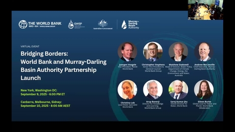 Thumbnail for Virtual Partnership Launch with the Murray Darling Basin Authority