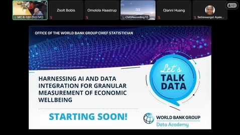 Thumbnail for LET'S TALK DATA | Harnessing AI and Data Integration for Granular Measurement of Economic Wellbeing