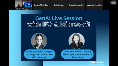Thumbnail for entry Live Session with Microsoft