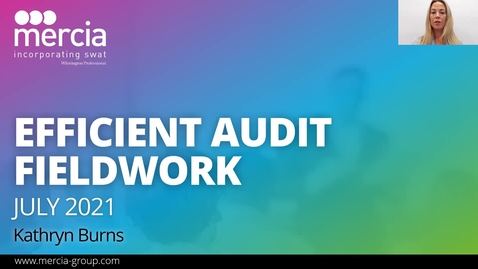 Thumbnail for entry 2021 Efficient Audit Fieldwork (ROI)