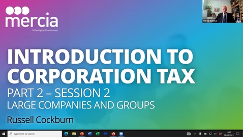 Thumbnail for 2021 Quorum Corporation Tax Session 4