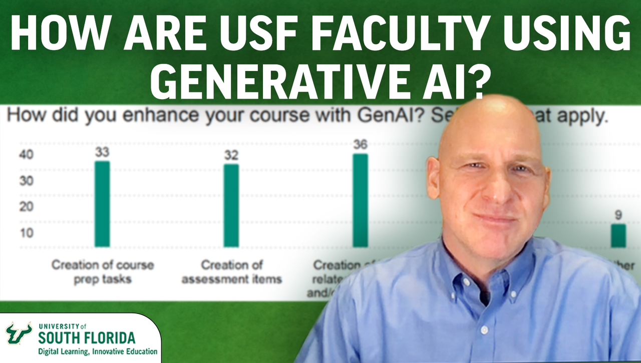 How are USF faculty using Generative AI?