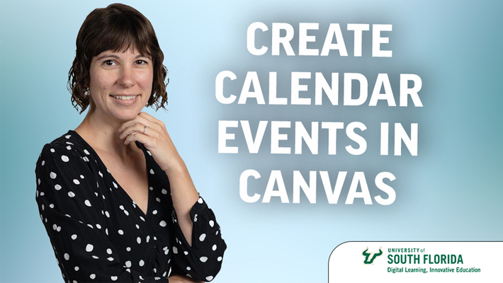 Monday Minutes- Create Calendar Events in Canvas