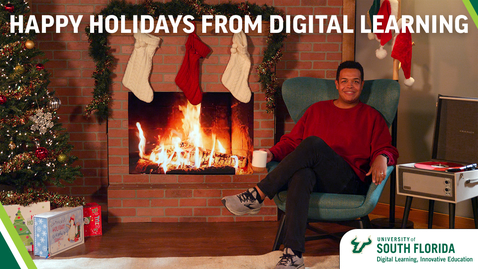 Thumbnail for Happy Holidays from USF Innovative Education - Digital Learning