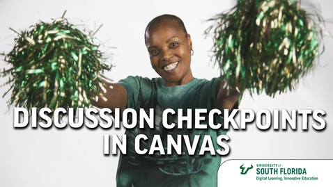 Thumbnail for Monday Minutes - Introducing Discussion Checkpoints in Canvas