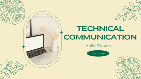 Thumbnail for Career Q&amp;A Panel Technical Communication Recording