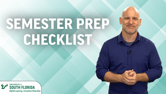Monday Minutes- Semester Prep Checklist