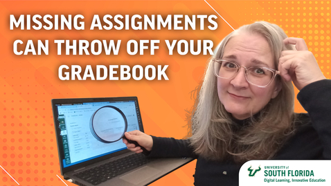 Thumbnail for Monday Minutes- Missing Assignments in Gradebook