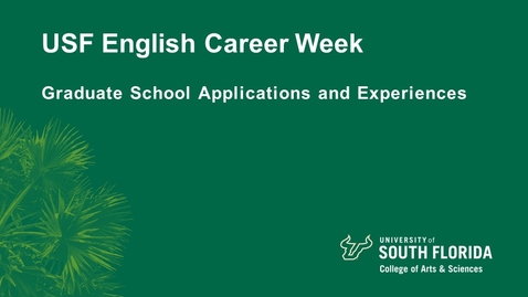 Thumbnail for Graduate School Applications and Expectations_CW 2022