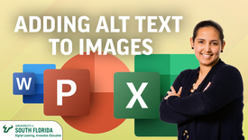 Thumbnail for Monday Minutes - Alternative Text for Images in MS Applications