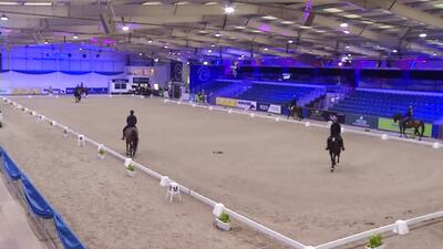 NAF Five Star Winter Dressage Championships 2024, NAF Five Star Arena (Indoor Arena), Addington Equestrian, 12th April