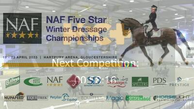 NAF Five Star Winter Dressage Champs 2023, NAF Five Star Arena (Indoor Arena), Hartpury, 22nd April