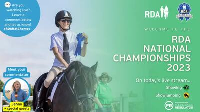 RDA National Championships 2023, Hartpury College, 14th July