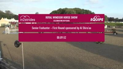 Senior Foxhunter - First Round Part 1, 11th May