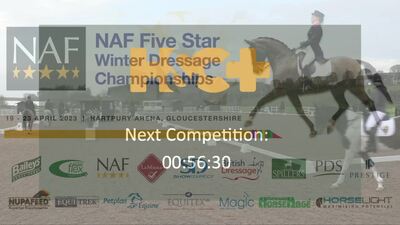 NAF Five Star Winter Dressage Champs 2023, Petplan Equine Arena 1, Hartpury, 23rd April Part 1