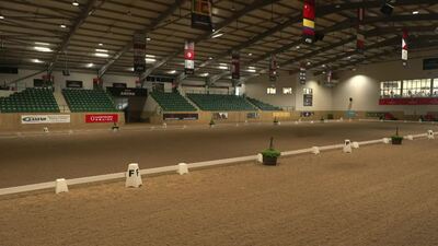 NAF Five Star Hartpury Horse Trials 2023, Indoor Arena CCI3*, Hartpury, Gloucestershire, UK, 11th August