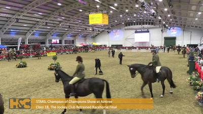 Class 18. The Jockey Club Retrained Racehorse Final Rider Clip