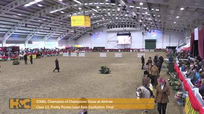 Class 13. Pretty Ponies Lead Rein Equitation Final Rider Clip