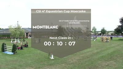 CSI4* Grand Prix Table A against the clock 1.60m, 23rd July