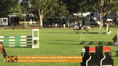 Nicole O'shannessy & BOURTON PARK TANGO B