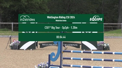 CSI1* Big Tour - Sp2ph - 1.20m, 16th May