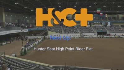 IHSA Hunter Seat High Point Rider - Flat, 5th May