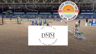 $1,500 Child/Adult Jumper Classic 1.15m, March 12th