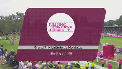 CSI1* Grand Prix Laiterie de Montaigu 1.40m, 30th July