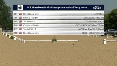 I.C.E Horseboxes British Dressage International Young Horse 6YO & 7YO FEI, 13th May