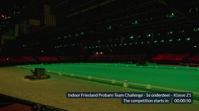 Indoor Friesland Probarn Team Challenge Class 1, 15th October
