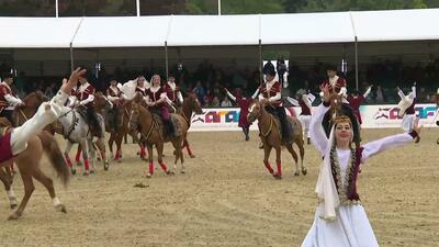 Count Robert Orssich Hack Champs, Azerbaijan – Land of Fire, Osborne Refrigerators Double Harness Scurry & Musical Drive of The King’s Troop, Royal Horse Artillery, 12th May
