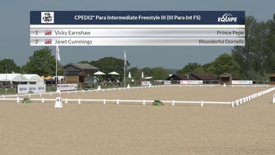 Agria CPEDI2* Para Intermediate Freestyle III (III Para Int FS), 9th May