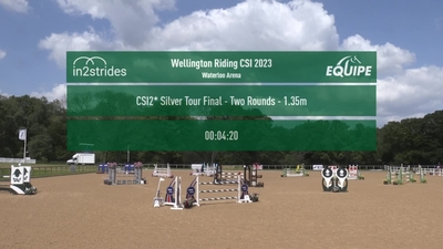 CSI2*, Silver Tour Final, Two Rounds, 1.35m, 20th May
