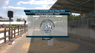 CCI5*L Horse Inspection, English Commentary, 14th June