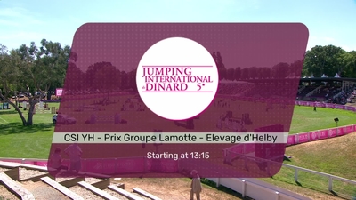 Class 18 CSIYH 1* Groupe Lamotte - Elevage d’Helby Young Horse Grand Prix 1.40, July 30th