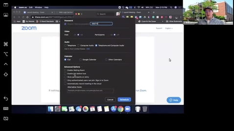 Thumbnail for Zoom Security Settings Webinar