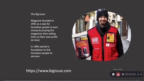 Thumbnail for Poverty and Homelessness in London Part IV