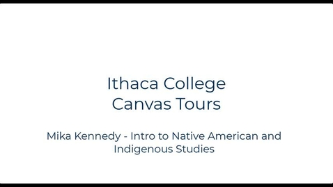 Thumbnail for entry Mika Kennedy Canvas Tour 2023