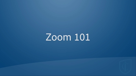Thumbnail for Zoom 101