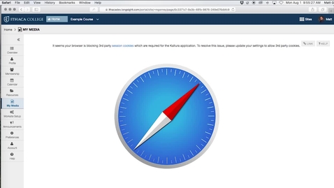 Thumbnail for Allow Third Party Cookies - Safari