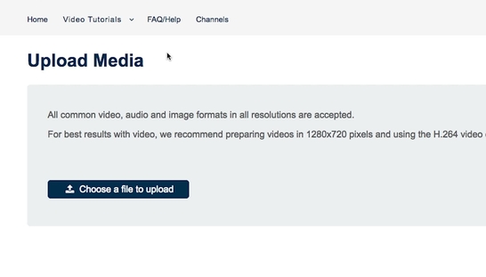 How to Upload Media